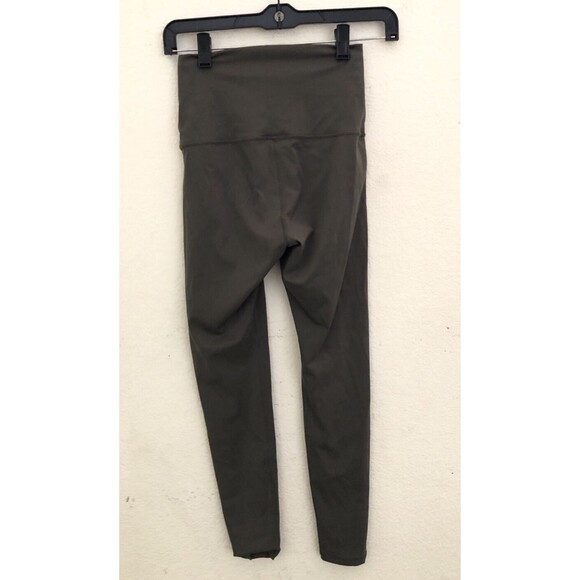 MOTF Legging Yoga Pants Women’s XS Olive Green High Waist Compression Skinny - Picture 3 of 5